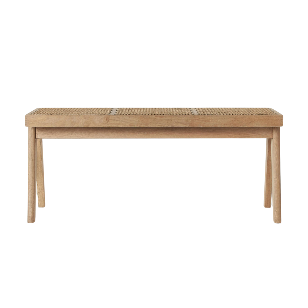 JENNA BENCH NATURAL ASH