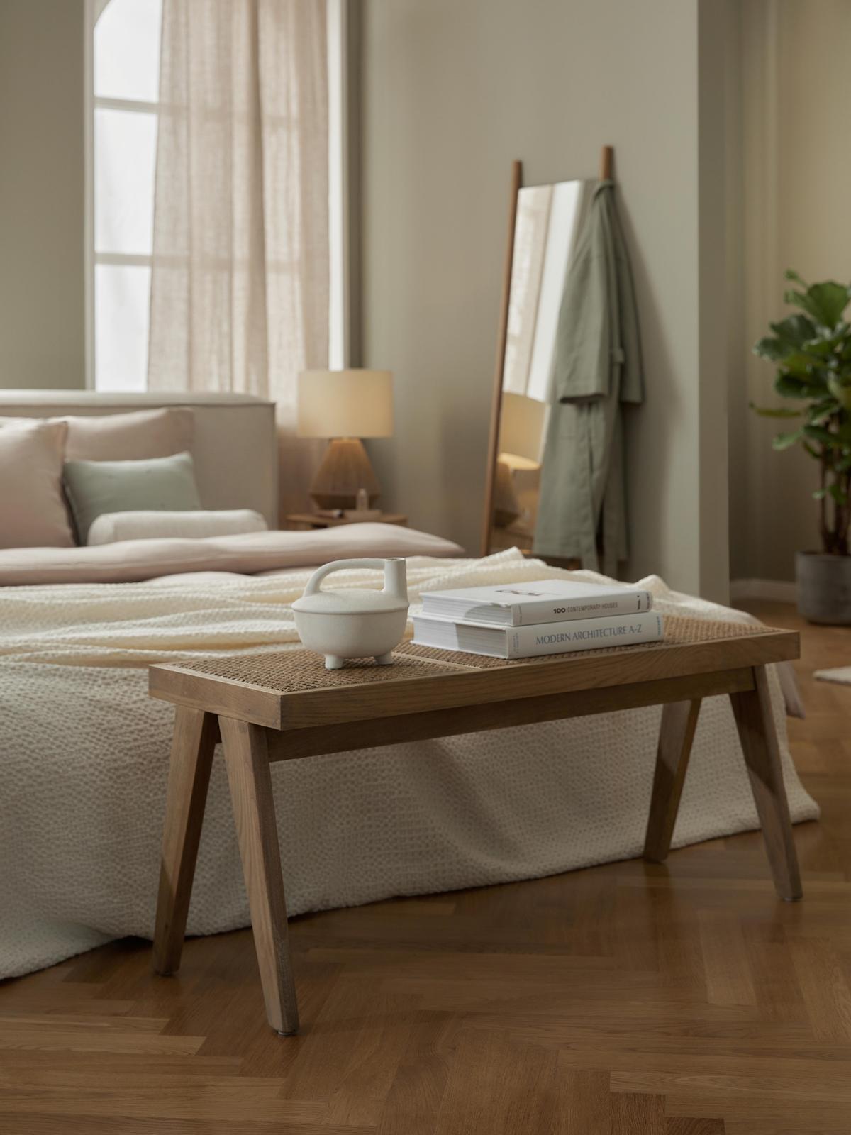 JENNA BENCH NATURAL ASH