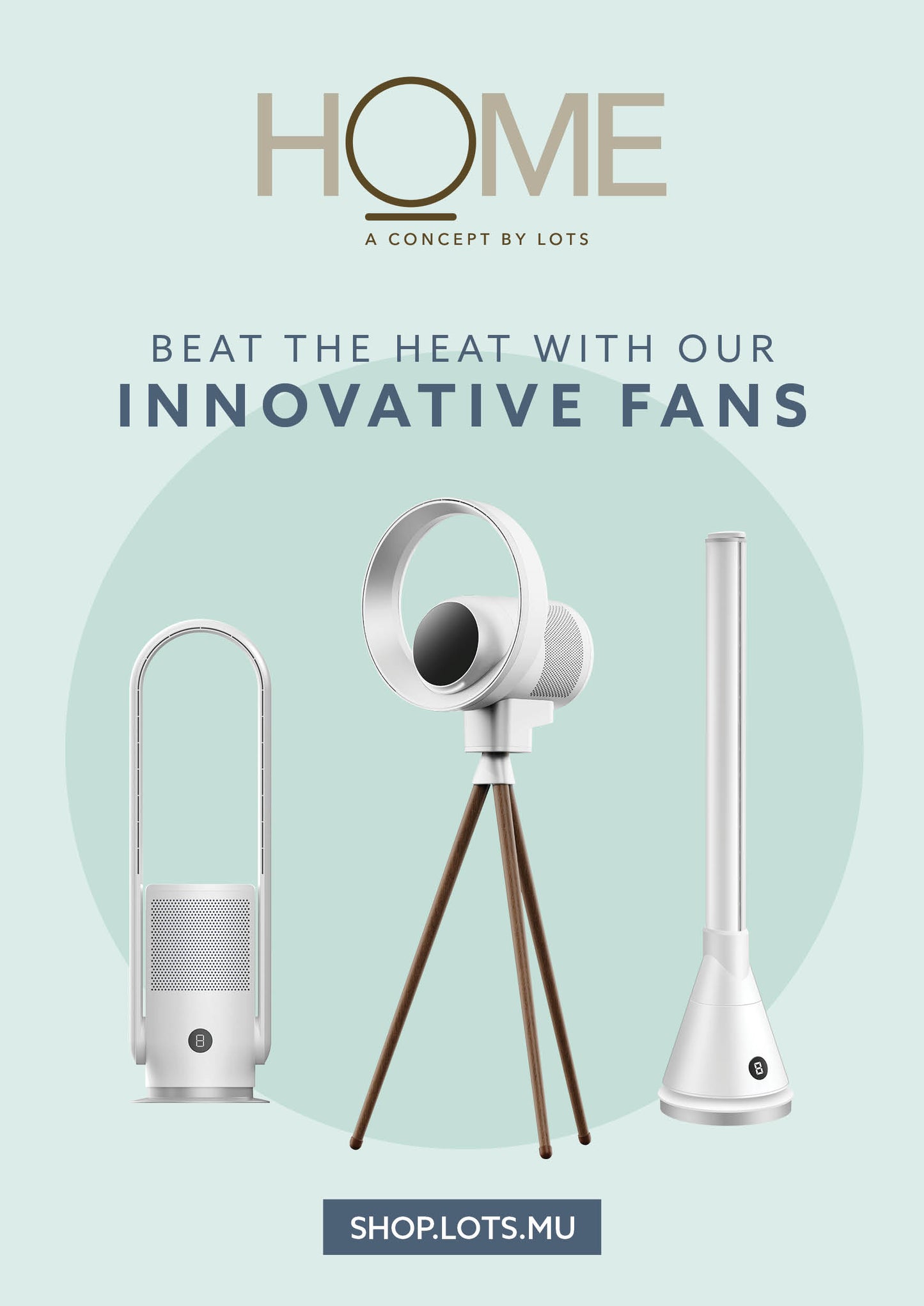TROPIC - COOLER FAN & HEATER WHITE