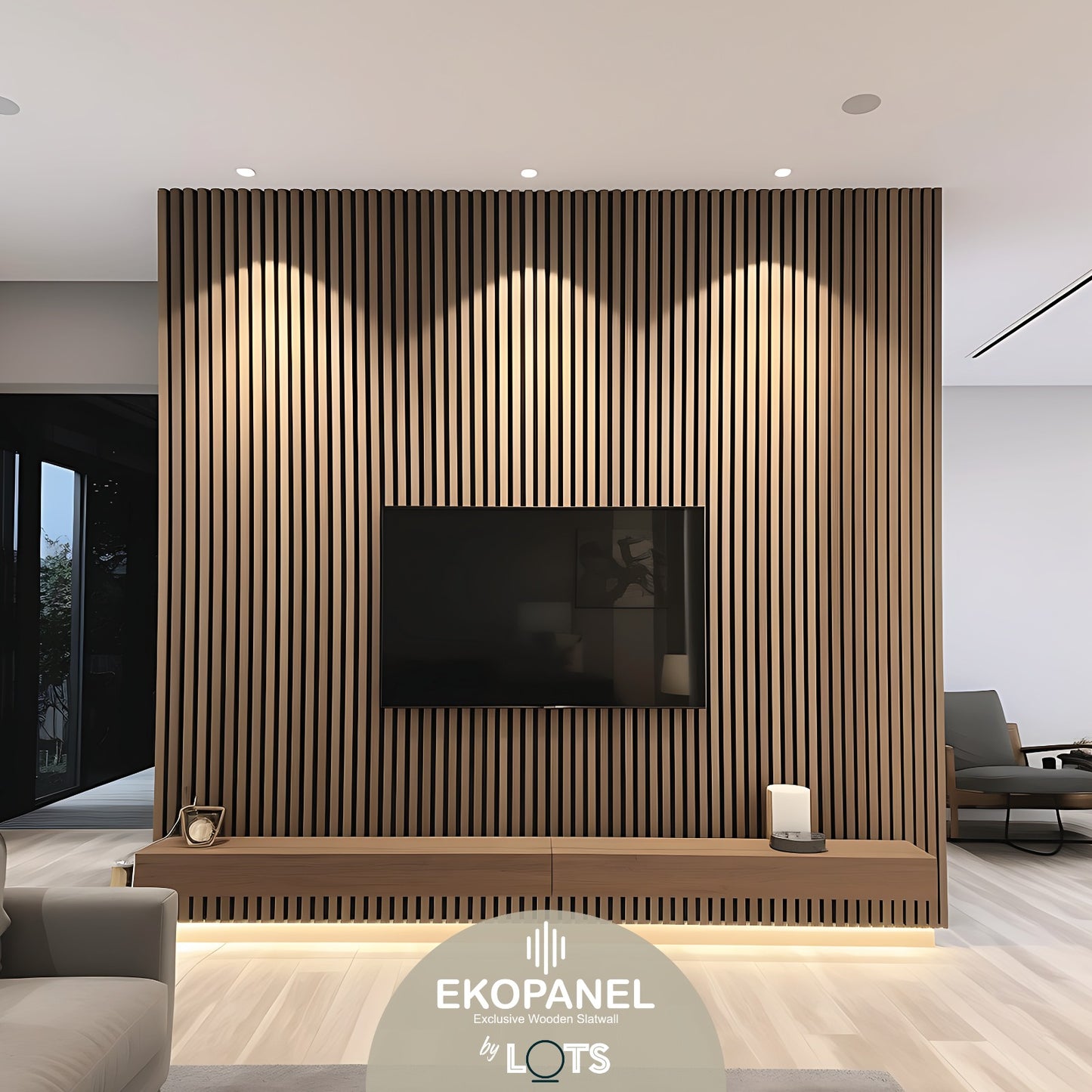 EKOPANEL WOOD SLAT 2750 X 280MM