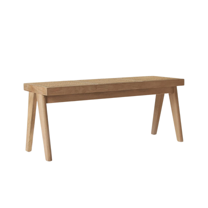 JENNA BENCH NATURAL ASH